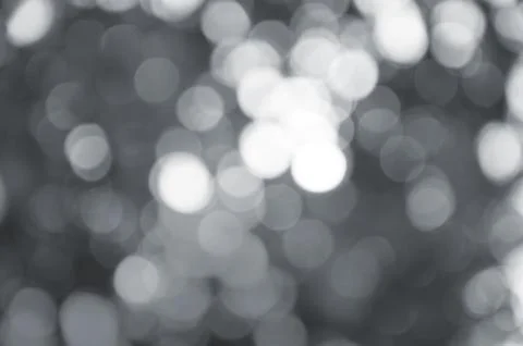 Silver blur light bokeh background Stock Illustration