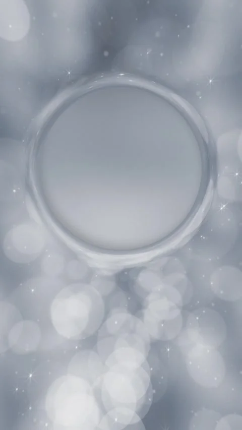 Silver Bokeh and Stardust Background with Copy Space Stock Footage 327464625