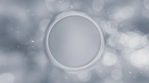 Silver Bokeh and Stardust Background with Copy Space Stock Footage 327464626