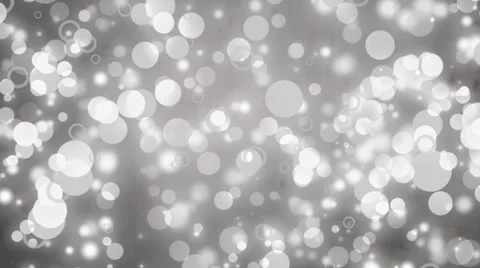 Silver Bokeh Loopable Abstract Motion Stock Footage 33623828