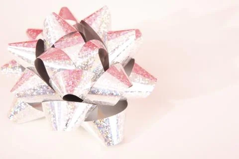 Silver  bow Stock Photos