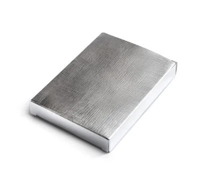 Silver box Stockfoto's