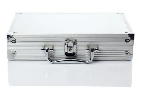 Silver case Stock Photos