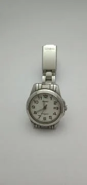 Silver Casio Watch Stock Photos