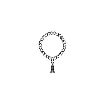Silver chain bracelet with dangling charm illustration Stock Illustration
