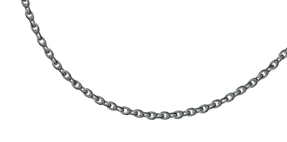 Silver chain Stock Illustration