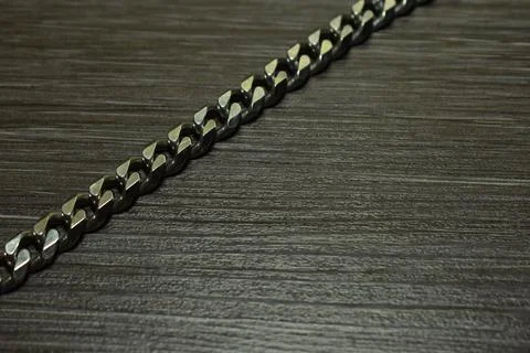 Silver chain Stock Photos