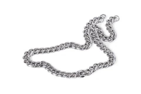 Silver chain Stock Photos