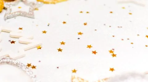 Silver christmas background 스톡 사진