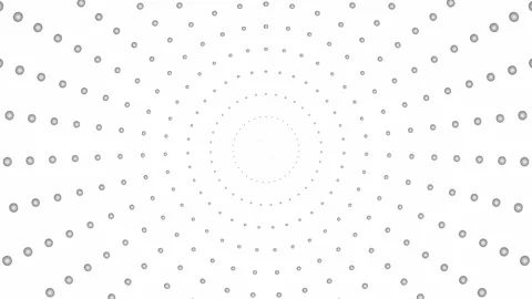 Silver circles dots white Stock Footage 221699711