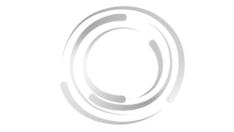 Silver circular frame 7 white Видео 334238977