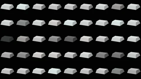 Silver Commodities Trading Stock Footage 130803270