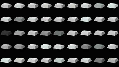 Silver Commodities Trading Stock Footage 130803300