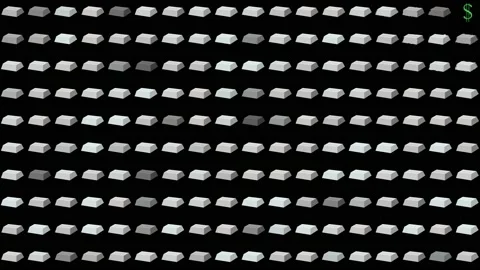 Silver Commodities Trading Stock Footage 130803327