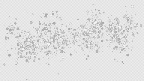 Silver Confetti explosions With Alpha Matte Channel Stock Footage 279887201