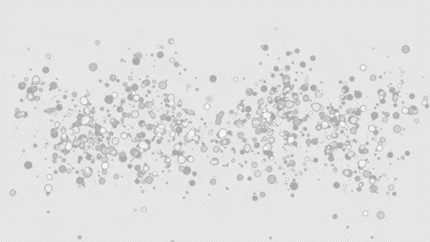 Silver Confetti explosions With Alpha Matte Channel Stock Footage 279887346
