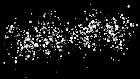 Silver Confetti Explosions with Black, Blue screen and Matte Channel Stock Footage 279876530