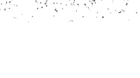 Silver confetti frame. Rectangle decoration for Christmas card or poster.  스톡 사진
