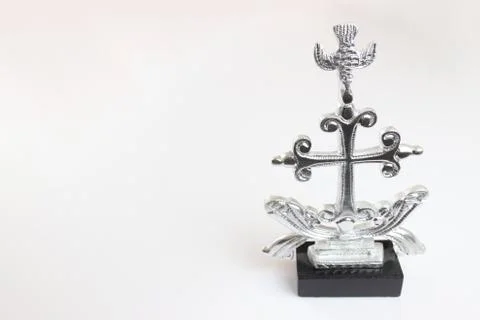 Silver cross Stock Photos