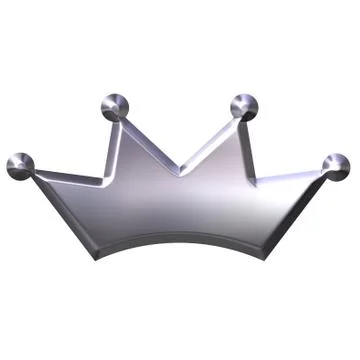 Silver Crown Stock Illustration