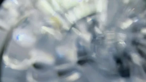 Silver crystal light abstract background, reflective glowing texture and modern Stock Footage 335744522