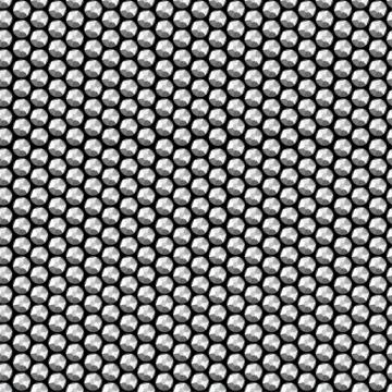 Silver crystal sequins seamless pattern Stock Illustration