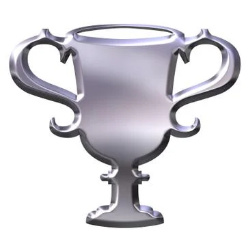 Silver Cup Stock Illustration