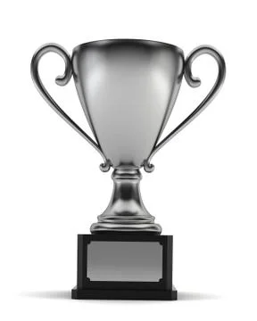 Silver cup Stock Illustration