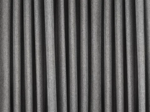 The silver curtain pattern texture background. Stock Photos