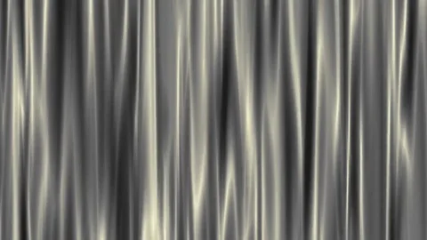 Silver Curtain Silk Loop Stock Footage 72741870