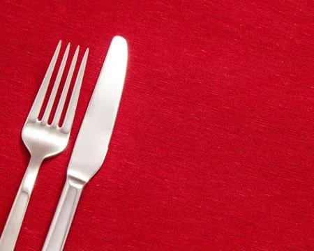 Silver cutlery Stock-Fotos