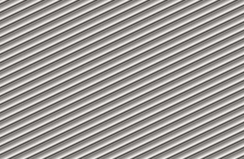 Silver cylinder pattern background. 3D rendering. Stock Photos