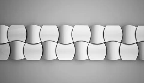 Silver decorative background rendered Stock Illustration