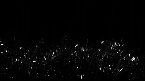 Silver deformable lattice with spheres on top moves on black dark background. 3d Stock Footage 310319914