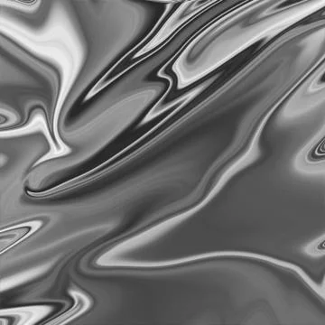 Silver Dense Liquid Surface Luxury Fabric Texture Graphic Background Stock Illustration