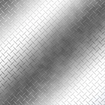 Silver Diamond Plate Metallic Surface Glossy Texture Graphic Background Illustrazione stock
