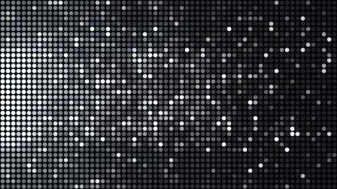 Silver disco lights background. Disco party glowing animation. VJ animation. Stock Footage 252130608