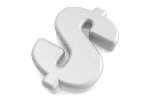 Silver dollar Stock-Illustration