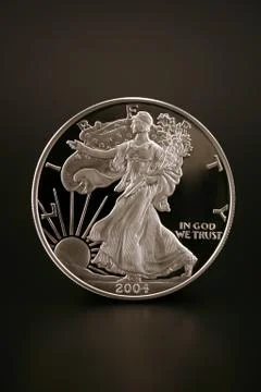 Silver Dollar Stock Photos