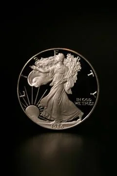 Silver Dollar Stock Photos