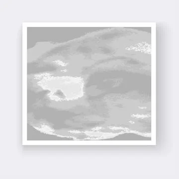Silver explosion liquid paint shape artistic covers design. Decorative textur Stock Illustration