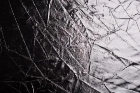 Silver fabric Foto stock