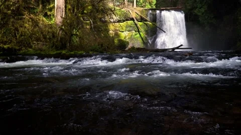 Silver Falls Time-lapse Stock-Footage 235608405