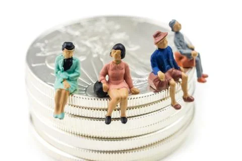Silver fever Stock Photos