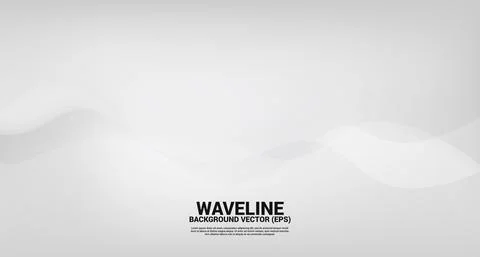 Silver fluid curve shape background. Concept design for flowing futuristic an Illustrazione stock