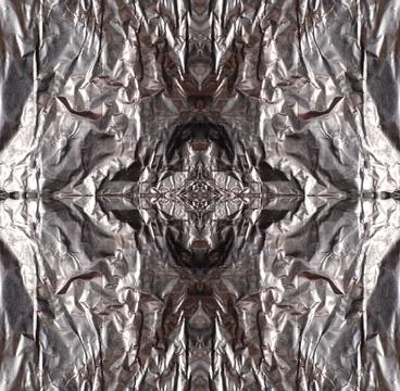 Silver foil background Fotos de archivo