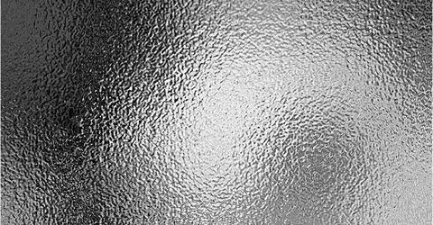 Silver foil effect bg with glossy metallic texture Stock Illustration