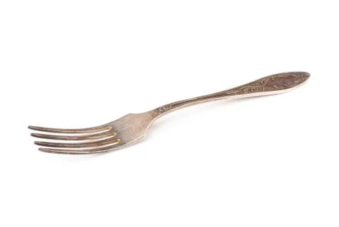 Silver fork Stock Photos