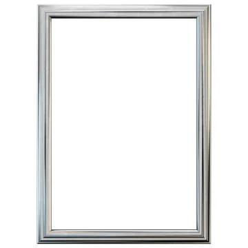 Silver Frame Stock Illustration