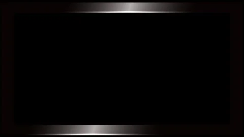 Silver frame mp4 animated border shiny glowing Stock Footage 249337688
